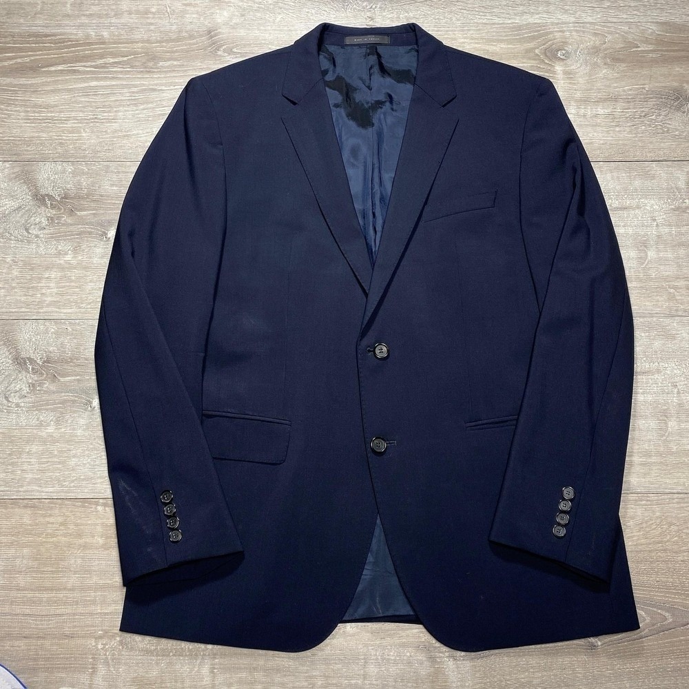 Hugo Boss Suit Jacket Mens 42R Navy The Jam75 Sharp3 Stretch Nordstrom